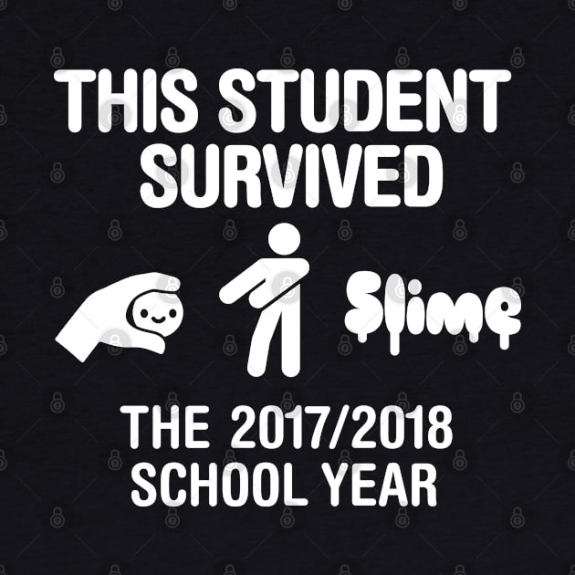 This student survived the 2017 / 2018 school year by LaundryFactory